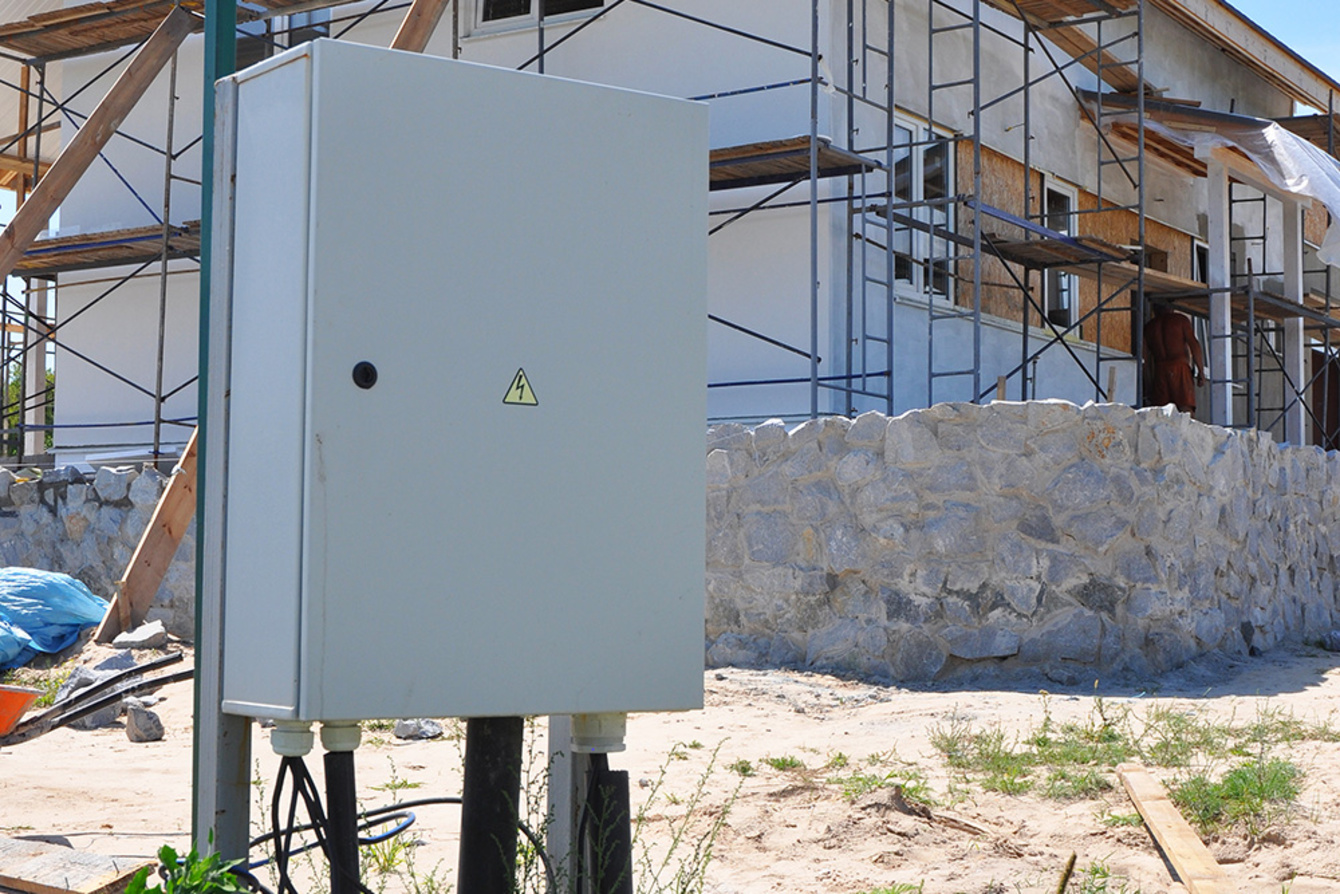 Baustrom bei Elektro Raab GmbH & Co.KG in Leutershausen