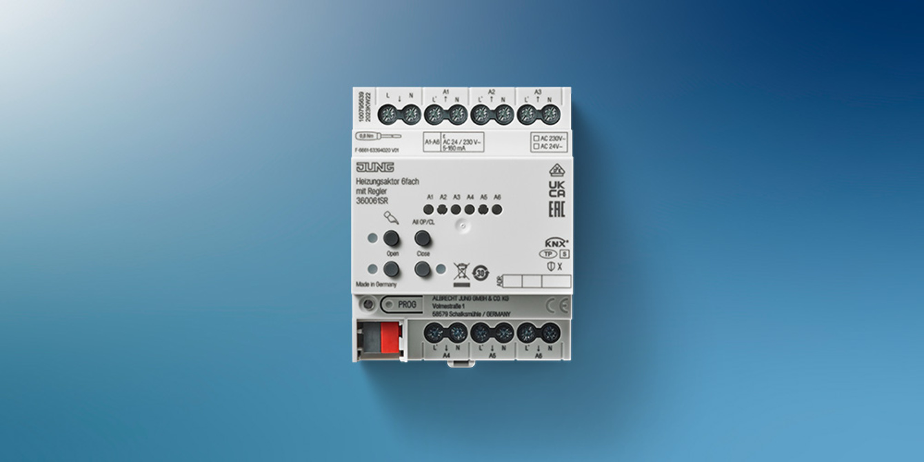 KNX Heizungsaktor 6-fach bei Elektro Raab GmbH & Co.KG in Leutershausen