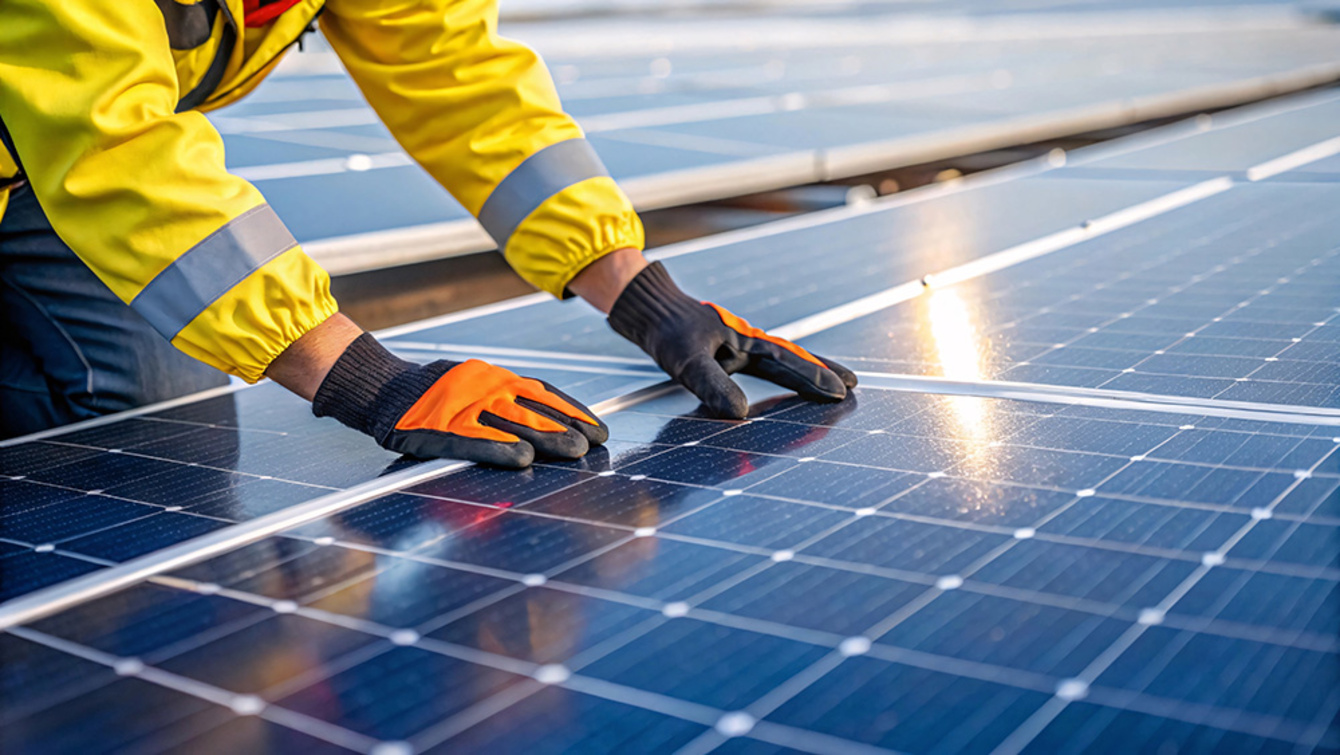 PV-Anlagen bei Elektro Raab GmbH & Co.KG in Leutershausen
