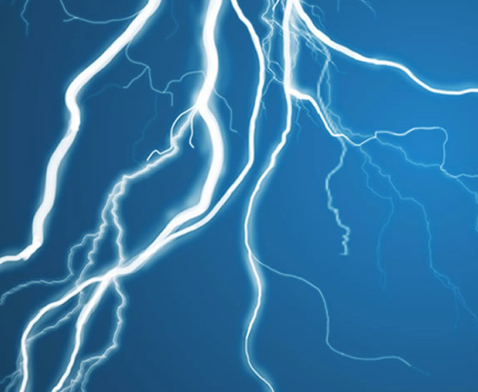 Blitz bei Elektro Raab GmbH & Co.KG in Leutershausen