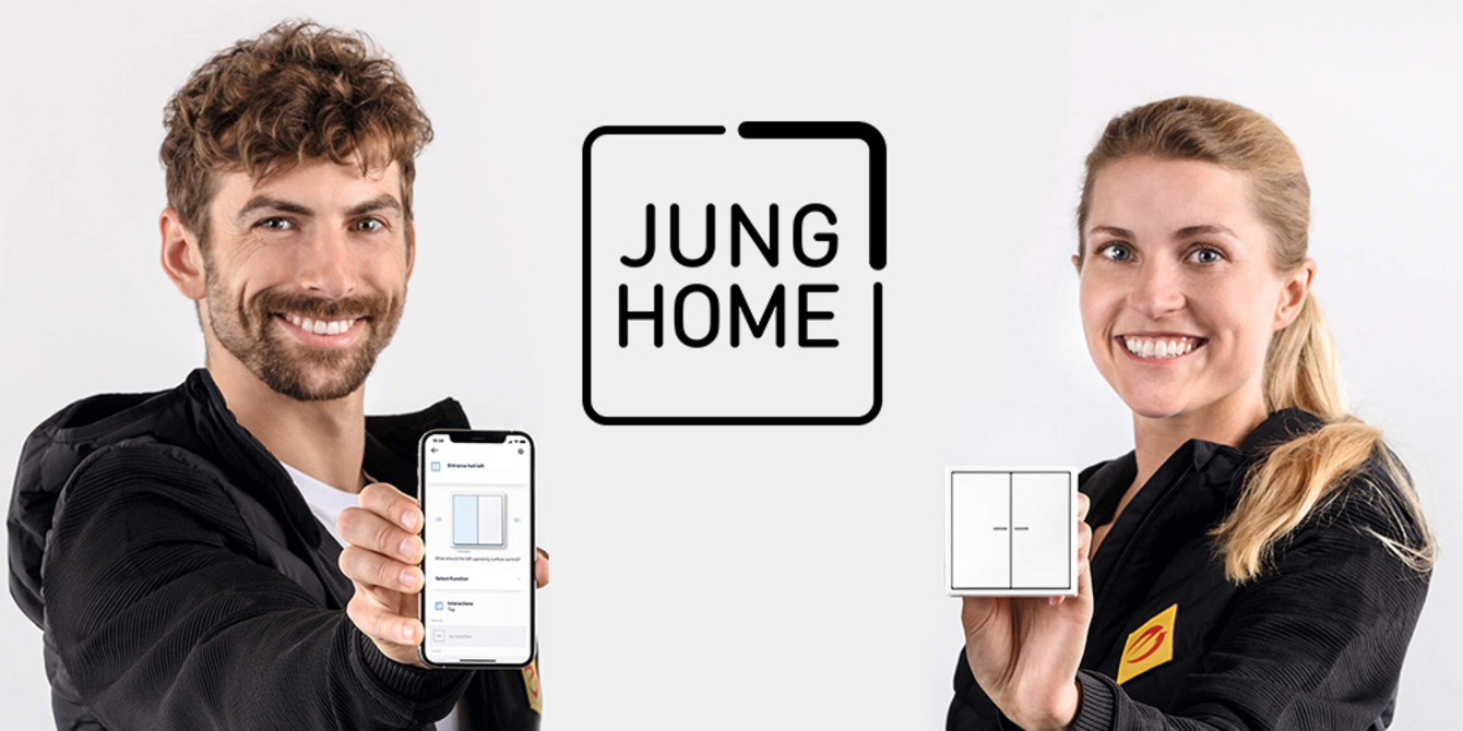 JUNG HOME bei Elektro Raab GmbH & Co.KG in Leutershausen