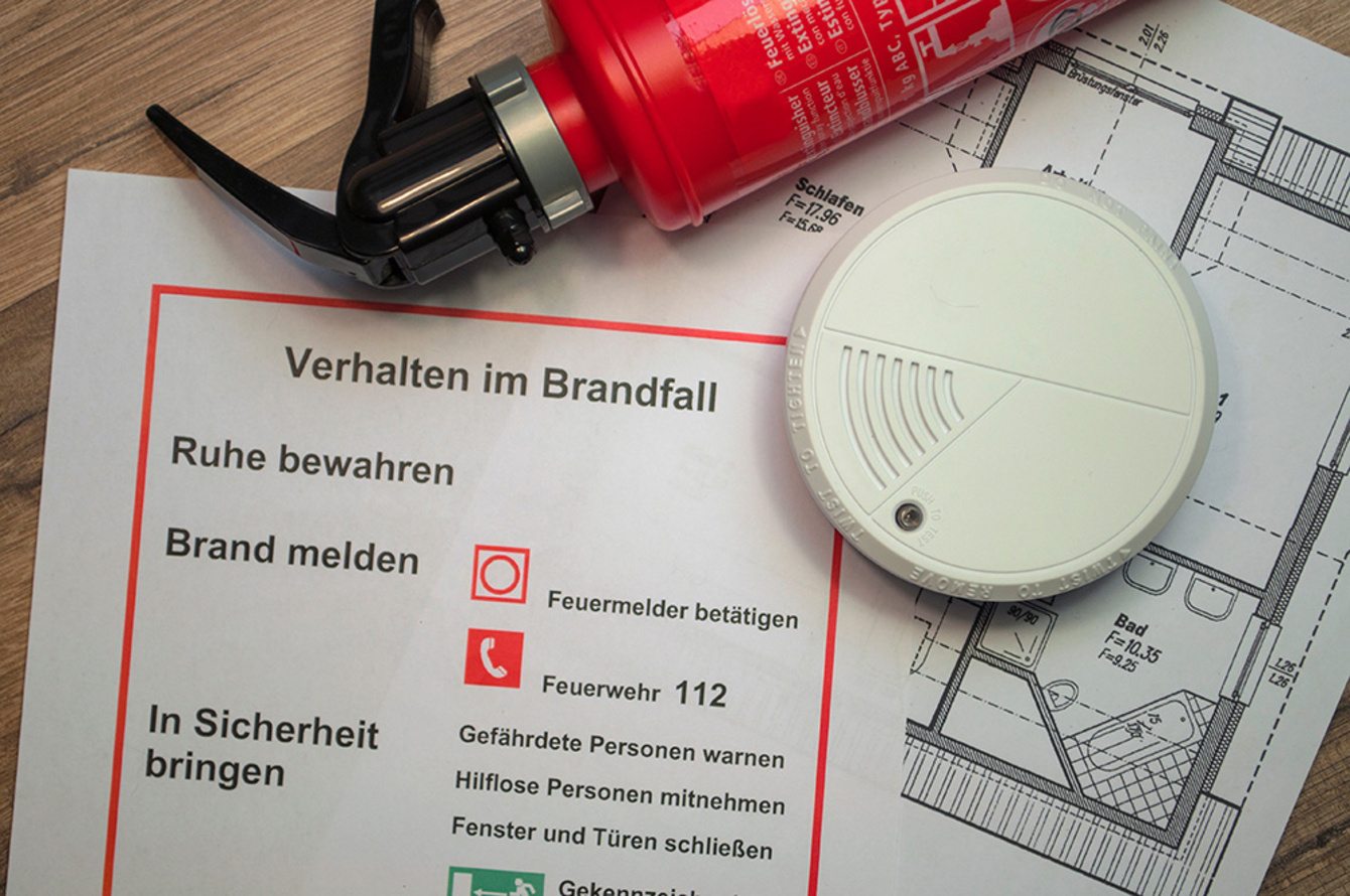 Baulicher Brandschutz bei Elektro Raab GmbH & Co.KG in Leutershausen